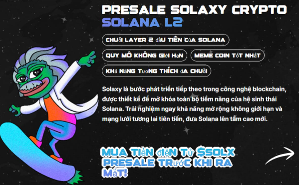 Solaxy (SOLX) được dự đoán tăng trưởng 100 lần