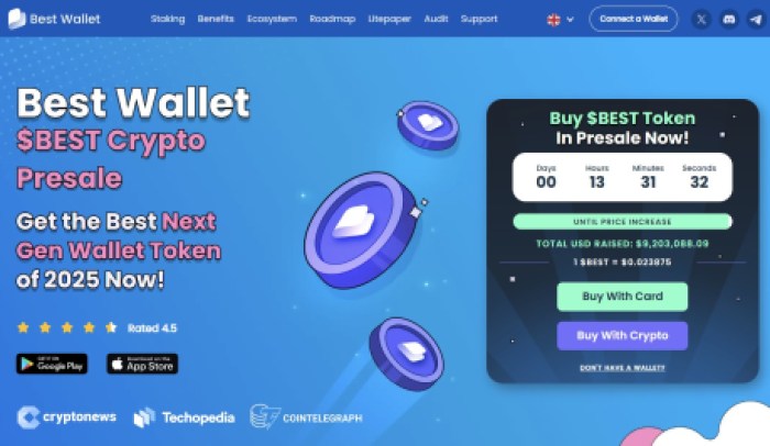 Melhor Token de Carteira ($BEST)