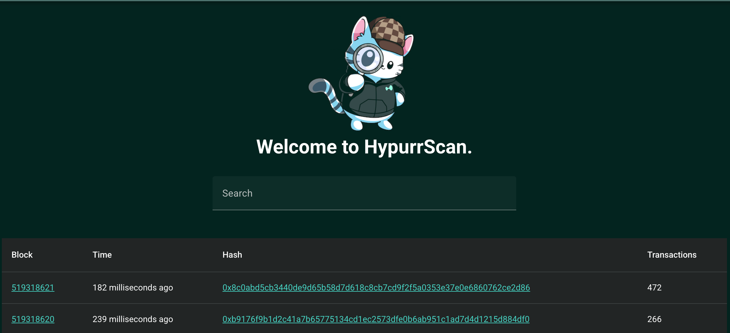 巨鲸导航：Hyperliquid 生态最强on-chain监控工具HypurrScan