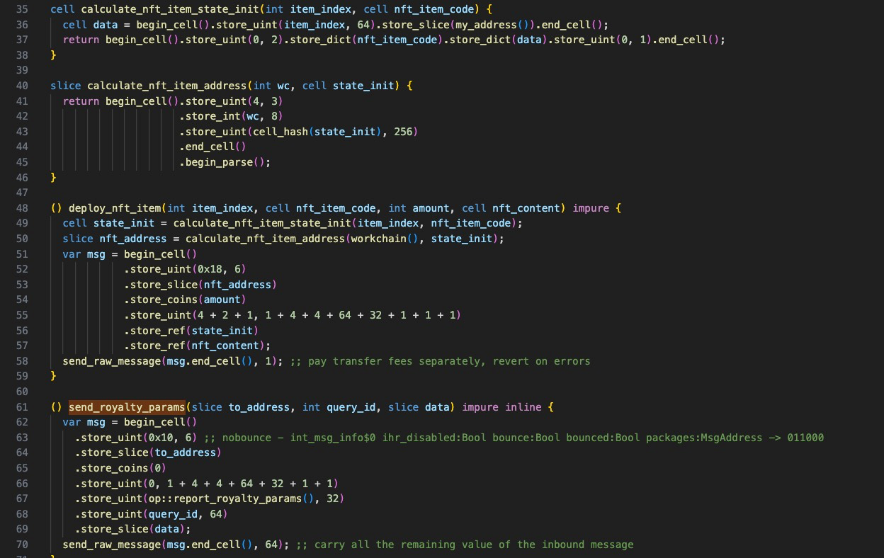 TON项目开发教程（一）：源码角度看如何在TON Chain上创建一个NFT