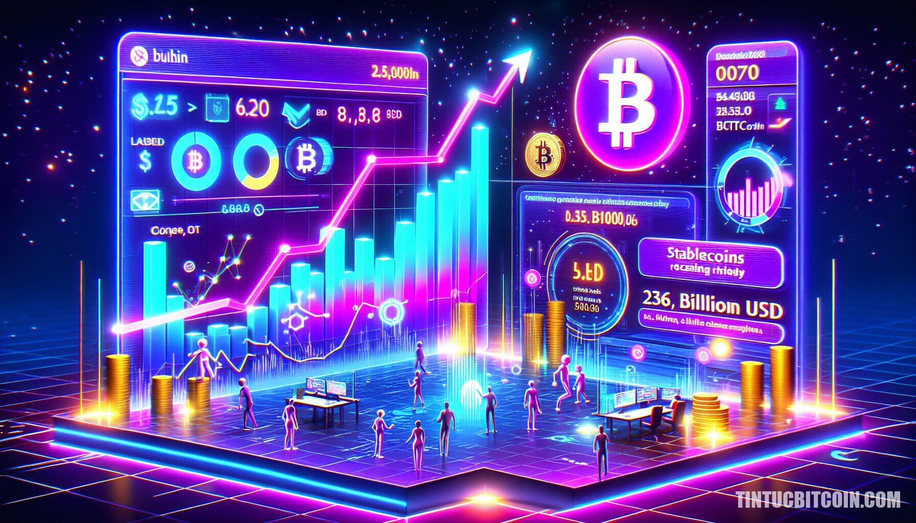 スタブルコイン2360億USDが天に昇る、BTCが100Kに達する？ |Gate 広場のTinTucBitcoinOfficial