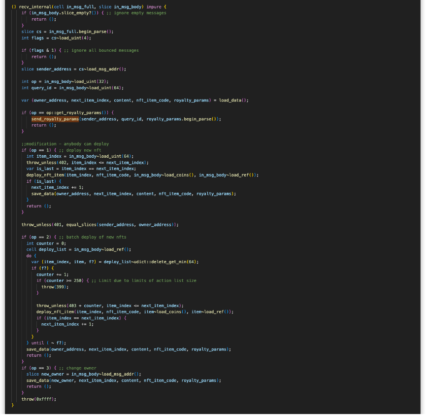 TON项目开发教程（一）：源码角度看如何在TON Chain上创建一个NFT