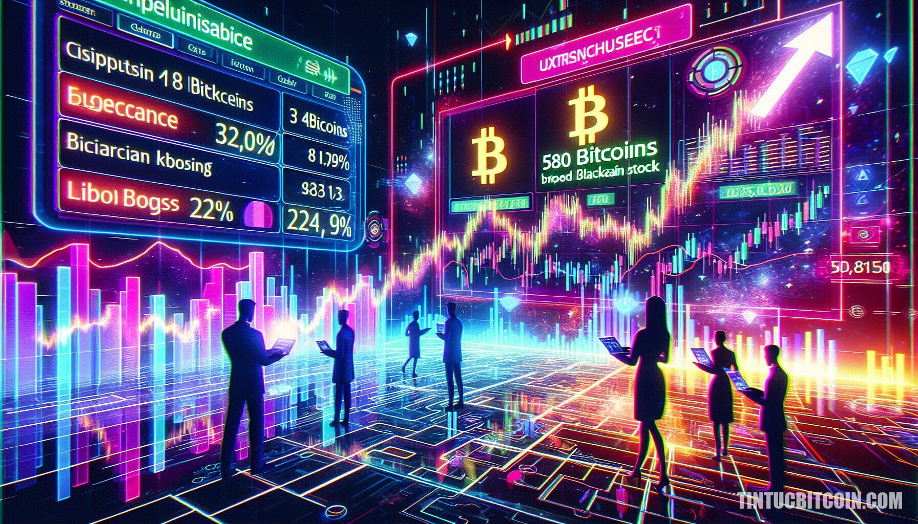 Купить 580 BTC: Поворот, который поднял акции Блокчейна на 226%