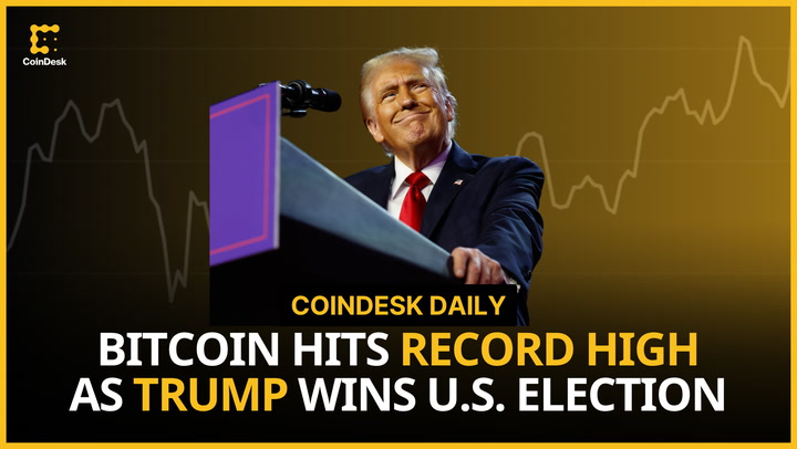 Bitcoin Hits Record High as Donald Trump Wins U.S. Election