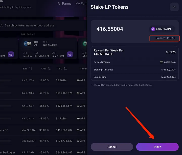 Hướng dẫn sử dụng airdrop Nuggets vòng hai của Aptos, hoàn thành 5 dự án hàng đầu trong một lần