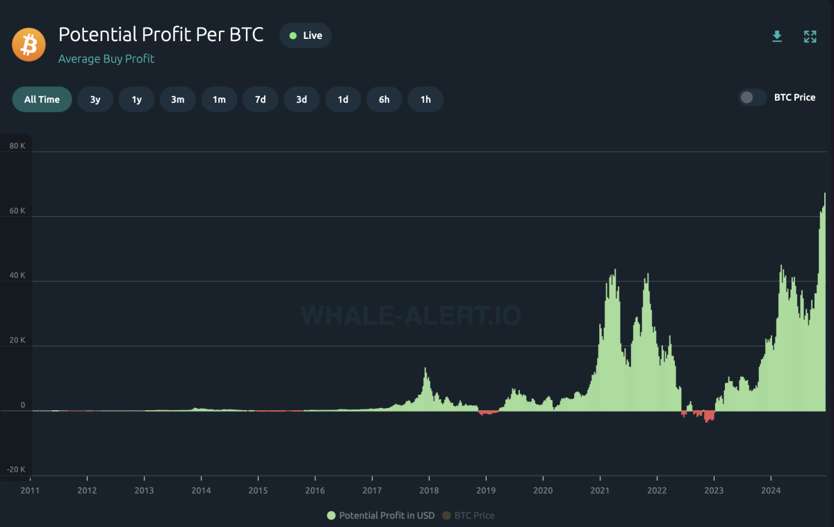 Bitcoin Investors Are Now Up $67,000 On Average – | BitcoinMagazine on Gate  Square