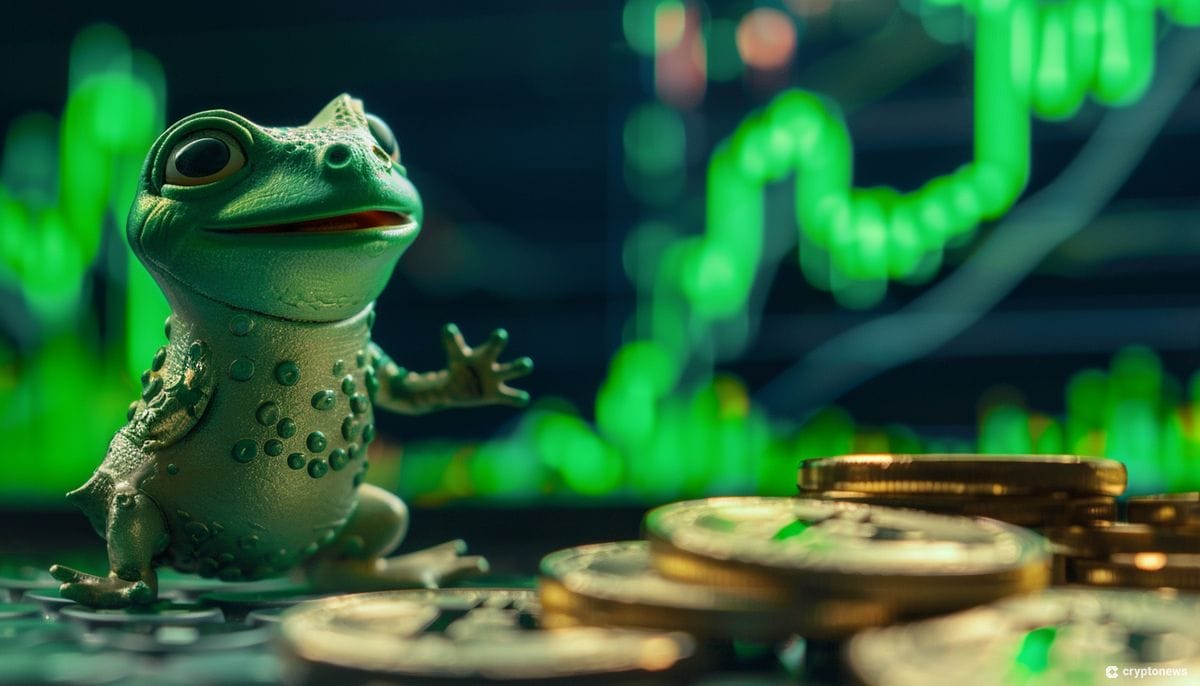 PEPE meme coin market
