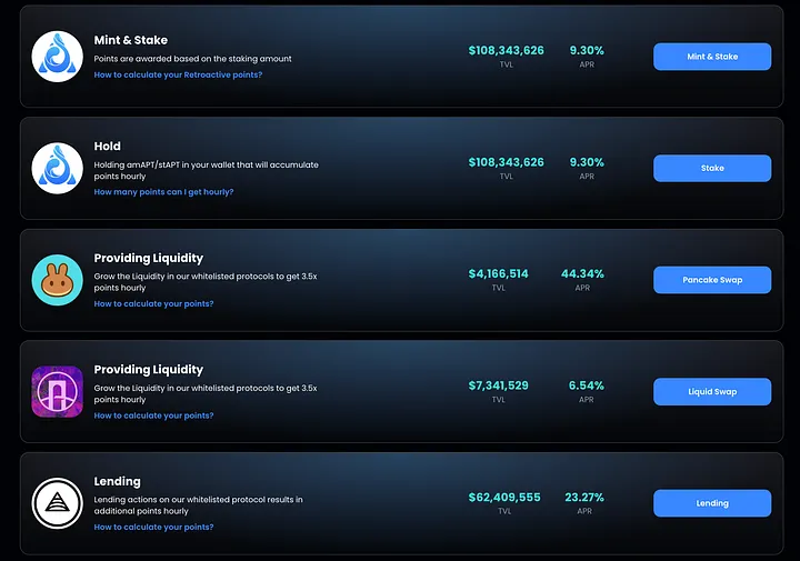 Hướng dẫn sử dụng airdrop Nuggets vòng hai của Aptos, hoàn thành 5 dự án hàng đầu trong một lần