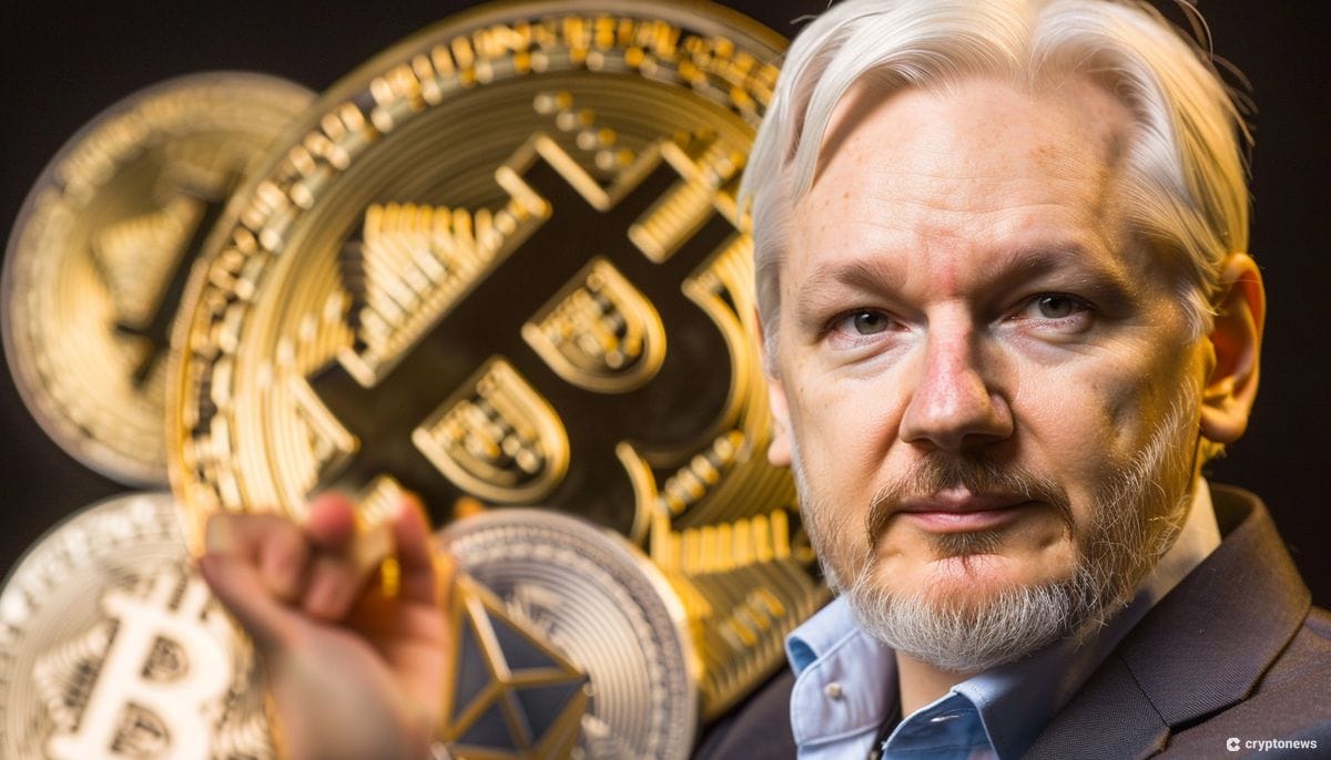 Anonymous Bitcoiner Donates 8 BTC to Support Julian Assange's Financial Burden