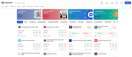 Polymarket正成为特朗普大选民调平台？（附项目解读与交互指南）