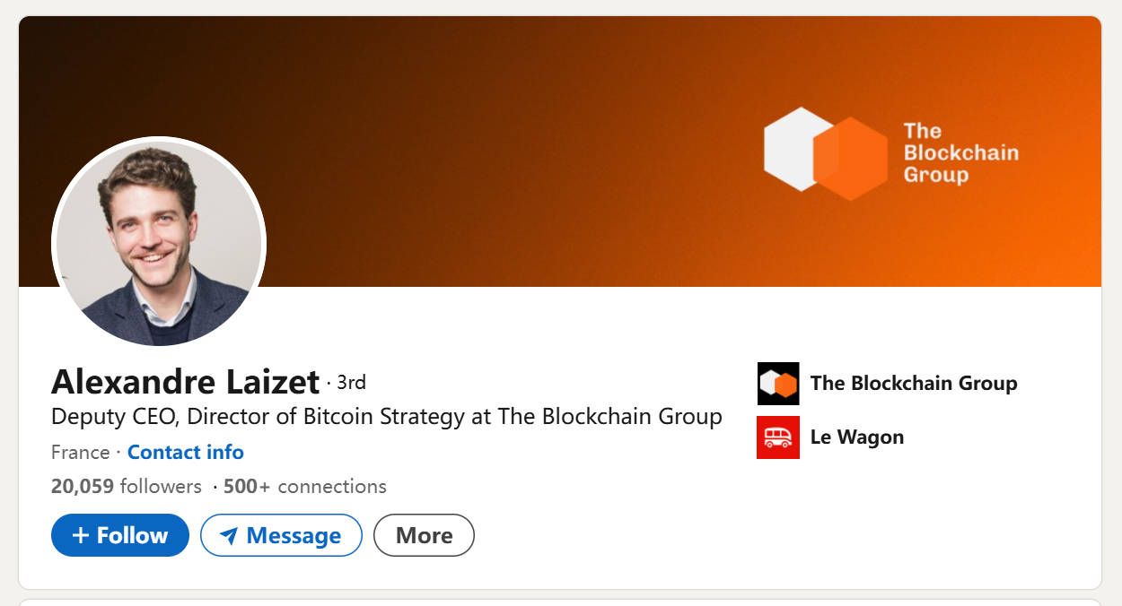 French version of MicroStrategy? The Blockchain Group boldly claims to  raise 10 billion euros to establish a Bitcoin treasury. | PANews on Gate  Square